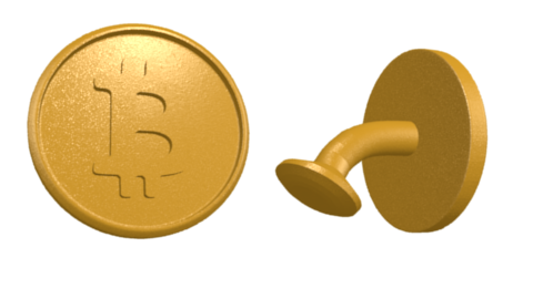 Bitcoin cufflinks